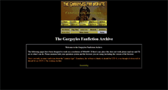 Desktop Screenshot of fanfic.gargoyles-fans.org